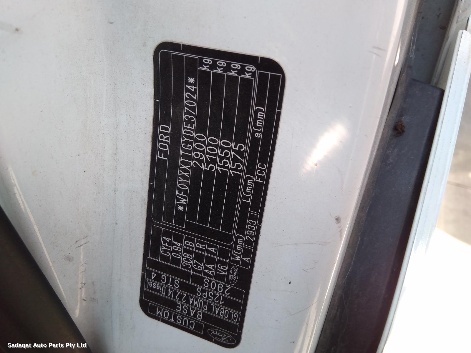 Ford Transit Custom Front Bumper