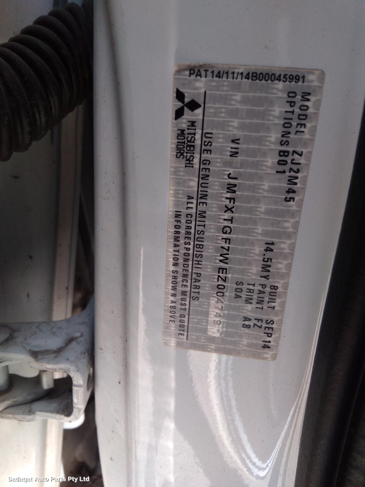 Mitsubishi Outlander Left Door Mirror